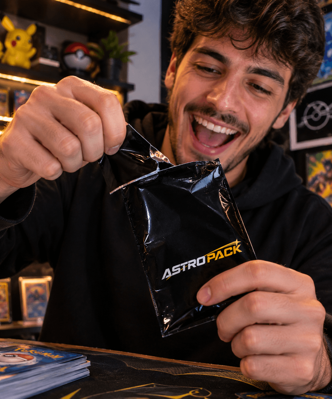 Abrindo um Astropack